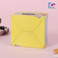 boîtes de papier d&#39;emballage de nouilles chinoises personnalisées avec fenêtre